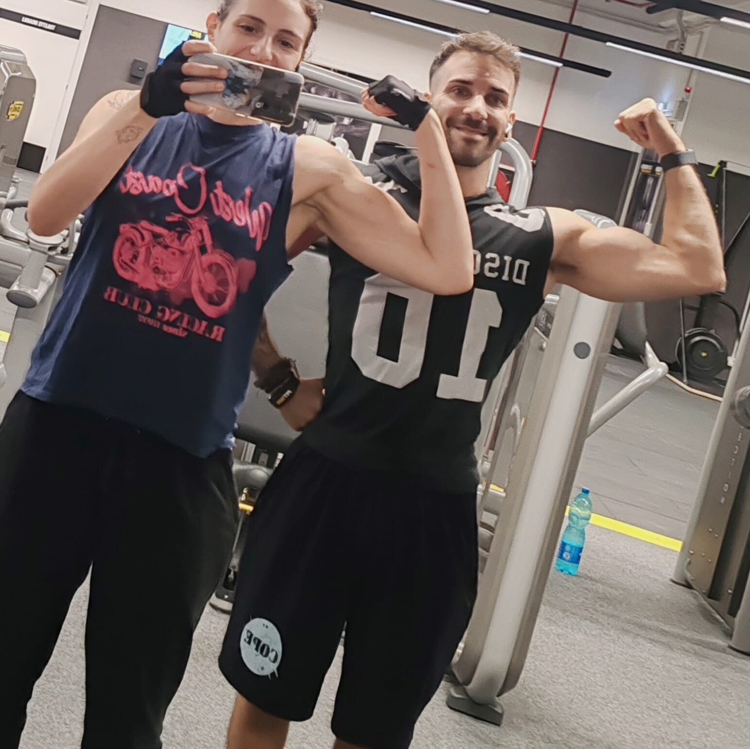 Allenamento di forza in palestra
